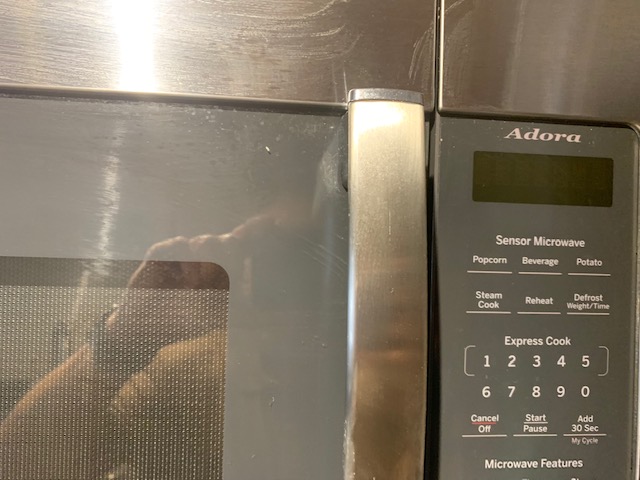 GE Microwave - Adora stainless steel