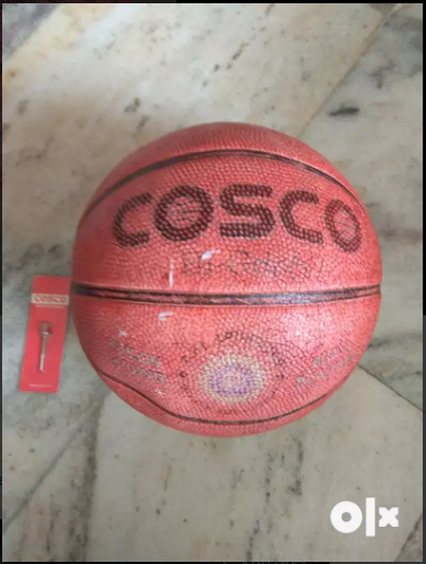 Cosco Basketball size 7 with inflating needle good condition 