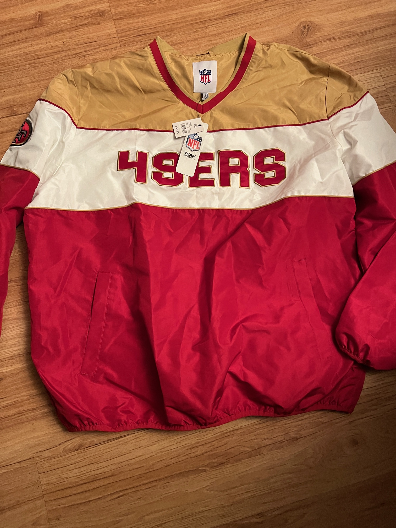 49ers NFL jacket XXL - new with tags